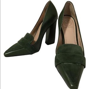 Tory Burch, Green Smith Pumps, Size 6.5